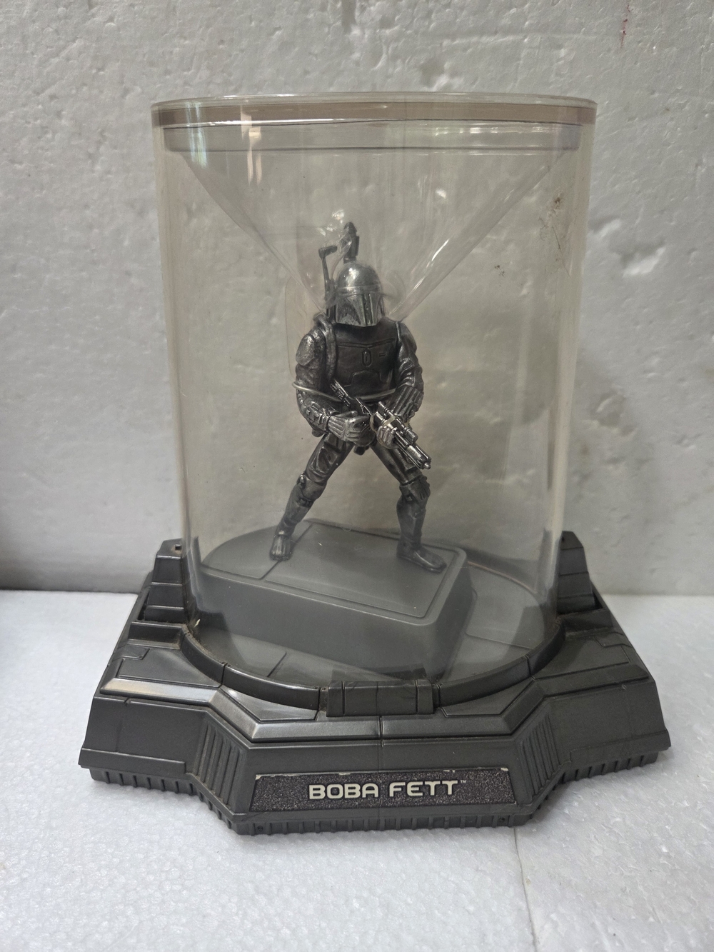 Star Wars Hasbro Titanium BOBA  FETT   Limited Series Due Cast Metal Silver
